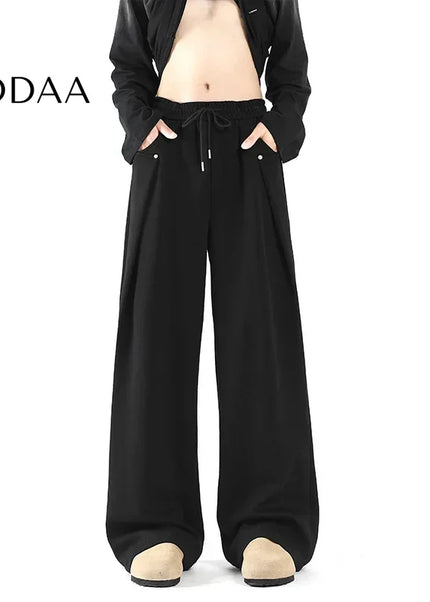 Beige Loose Fit Deconstructed Casual Pants For Men - M / Black - Unisex Sweatpants