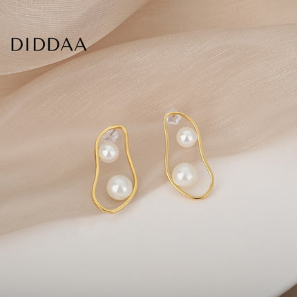 Bellame Earrings | Gold Silver Pear Drop Earrings - Earrings