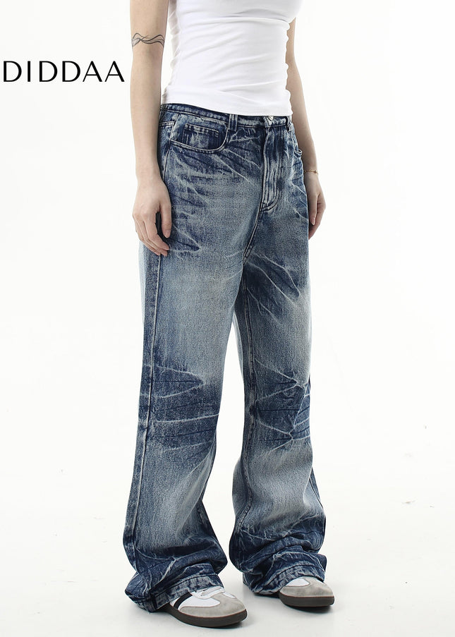 Black Cleanfit Washed Lightning Stripe Jeans - Women’s Jeans