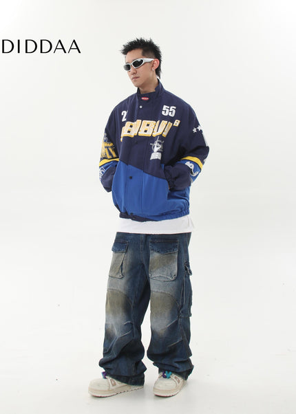 Black Distressed Baggy Cargo Pants for Men - Women’s Jeans