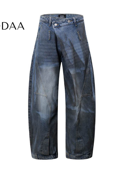 Black Distressed Deconstructed Scimitar Jeans - S / Grey - Women’s Jeans