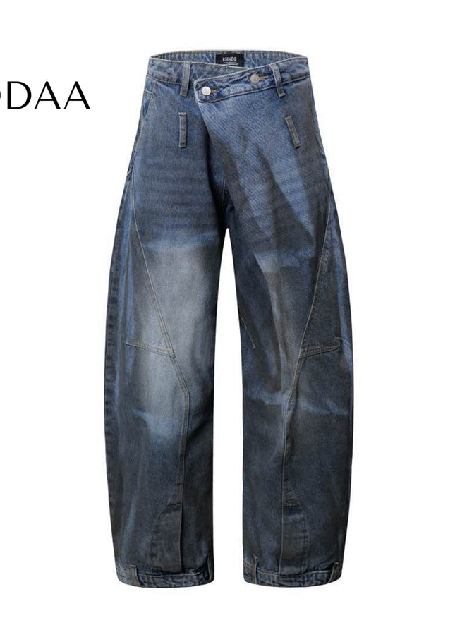 Black Distressed Deconstructed Scimitar Jeans - S / Grey - Women’s Jeans