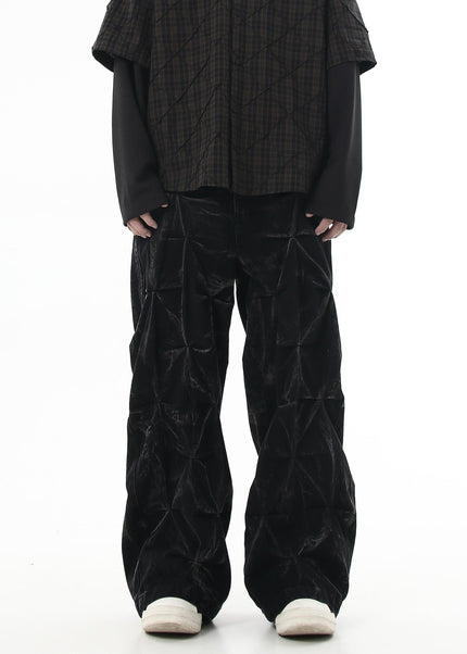 Black Distressed Deconstructed Straight-Leg Jeans - Women’s Jeans