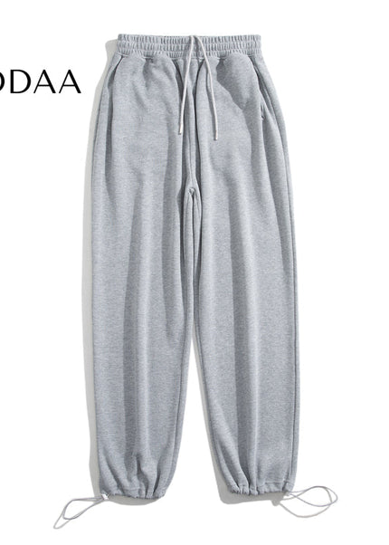 Black Heavy Cotton Wide Leg Sweatpants for Men - S / Grey - Unisex Sweatpants