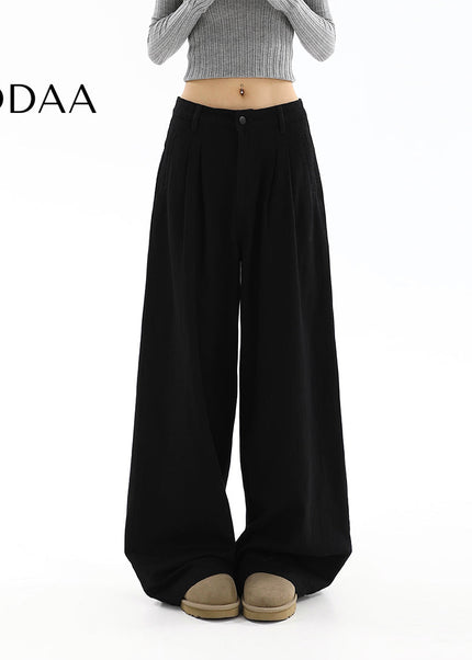 Black High-Waisted Straight Leg Jeans Women’s Spring 2025 - S / Black - Women’s Jeans