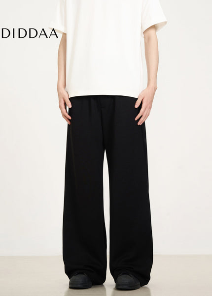 Black Loose Fit Bootcut Sweatpants KISKO’s New American - Unisex Sweatpants