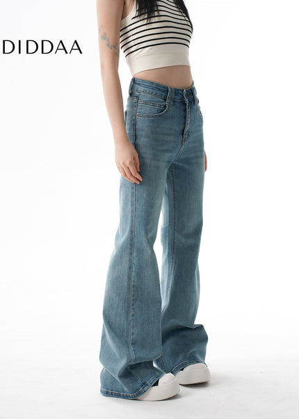 Blue High Stretch Bootcut Jeans for Women - Women’s Jeans