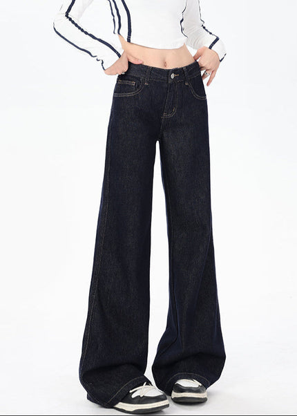 Blue Slim Low-Rise Bootcut Jeans for Small Women - Women’s Jeans