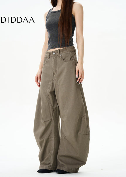 Brown Relaxed Fit Men’s Maillard Pants - Women’s Jeans