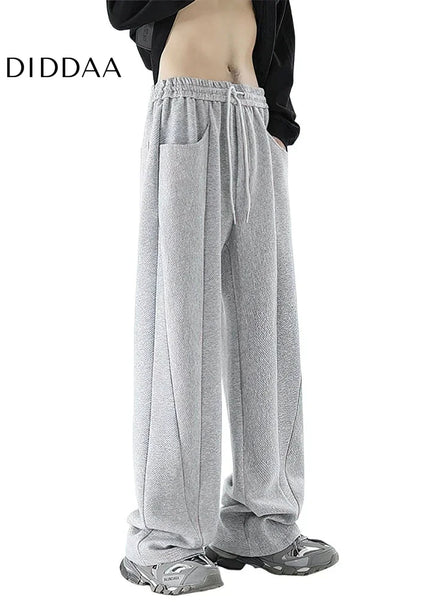 Gray Heavy Duty Flared Sweatpants for Men Casual Wear - Grey / S - Unisex Sweatpants