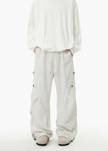 Gray Loose Fit Casual Sweatpants for Men and Women - Unisex Sweatpants