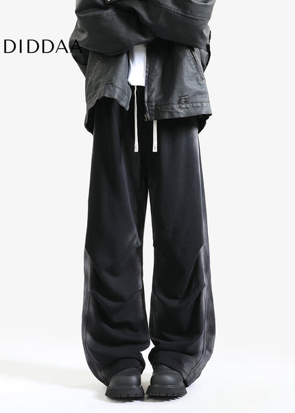 Gray Loose Fit Plus Size Sweatpants for Men and Women - Unisex Sweatpants