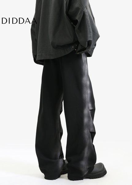 Gray Loose Fit Plus Size Sweatpants for Men and Women - Unisex Sweatpants