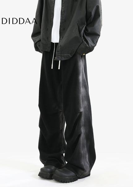 Gray Loose Fit Plus Size Sweatpants for Men and Women - Unisex Sweatpants