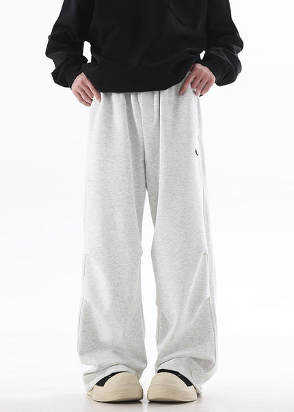 Grey Loose Fit Casual Sweatpants for Men - Unisex Sweatpants