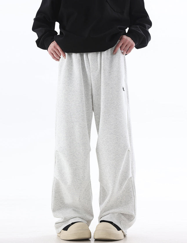 Grey Loose Fit Casual Sweatpants for Men - Unisex Sweatpants