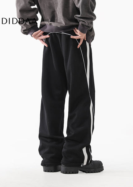 Grey Loose Fit Casual Sweatpants for Men - Unisex Sweatpants