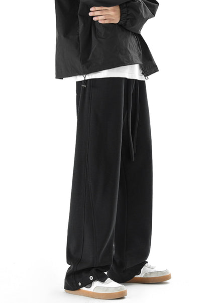 Grey Loose Fit Casual Sweatpants for Men - Unisex Sweatpants