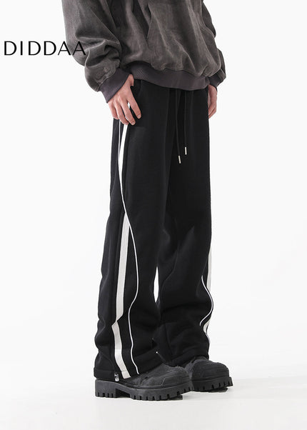 Grey Loose Fit Casual Sweatpants for Men - Unisex Sweatpants