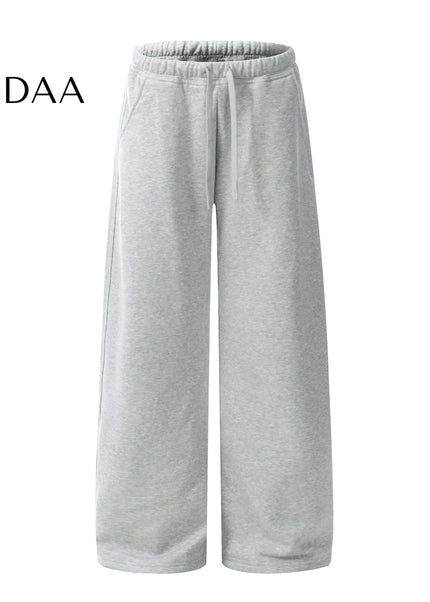 Grey Loose Fit Fleece Commuter Sweatpants Unisex - S / Grey - Unisex Sweatpants