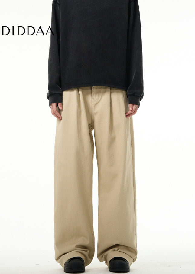 Light Blue Loose Fit Wide Leg Jeans for Men and Women - Men’s Jeans