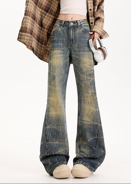 Light Blue Low-Waisted Bootcut Jeans for Women - Women’s Jeans