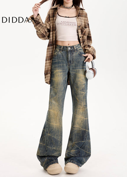 Light Blue Low-Waisted Bootcut Jeans for Women - Women’s Jeans