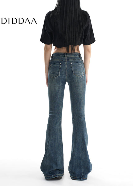 Light Blue Slim Fit Low Rise Jeans Women’s Trousers - Women’s Jeans