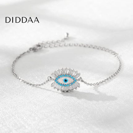 Marche Bracelet | Gold Silver Evil Eye Zirconia Braceler - Bracelets