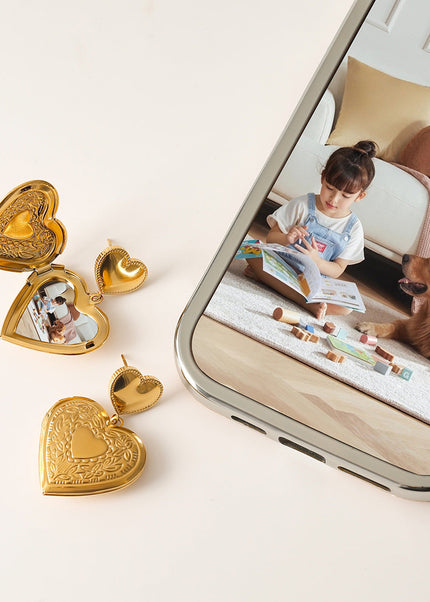 Jieding European and American titanium steel stud earrings light luxury high-end earrings earrings do not fade ear jewelry stainless steel cross-border