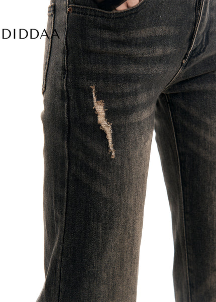 Tide Draped Low-Rise Skinny Jeans for Women - Women’s Jeans