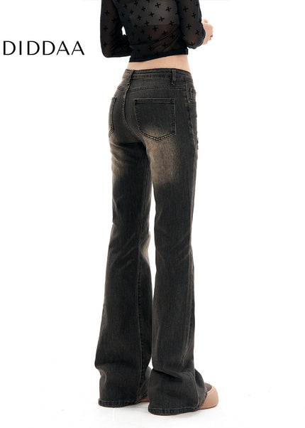 Tide Draped Low-Rise Skinny Jeans for Women - Women’s Jeans