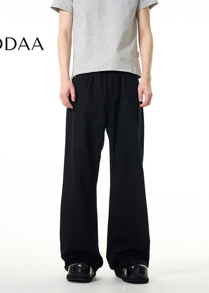 White High-Quality Loose Fit Wide-Legged Jeans - S / Black - Women’s Jeans