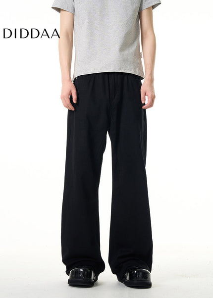 White High-Quality Loose Fit Wide-Legged Jeans - Women’s Jeans