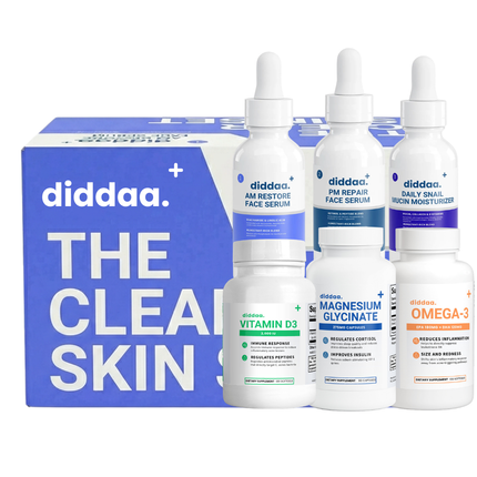 COMPLETE 6 STEP CLEAR SKIN + ANTI ACNE SET