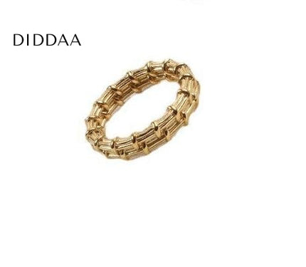 Coutour Ring | Gold Weave Twisted Fine Ring - Rings