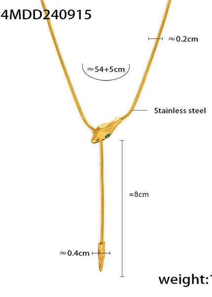 Button Necklace