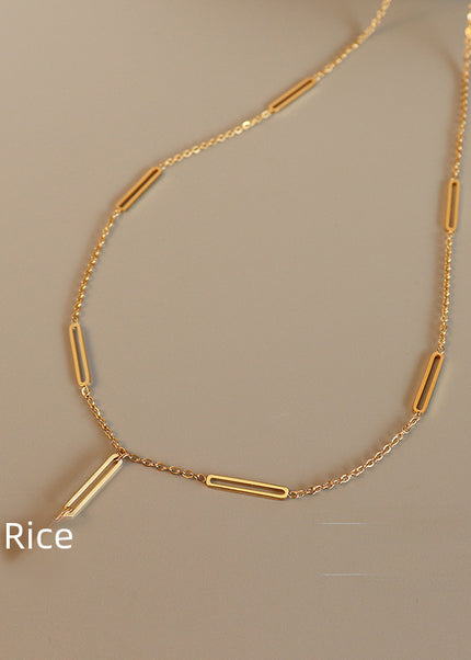 Korean tide new ins style niche design six-pointed star pendant clavicle chain simple personality tassel necklace jewelry women