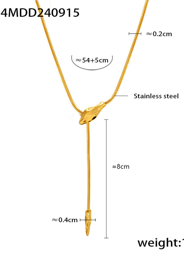 Button Necklace