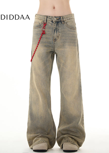 Vintage Wash Loose Fit Jeans for Men and Women - Men’s Jeans