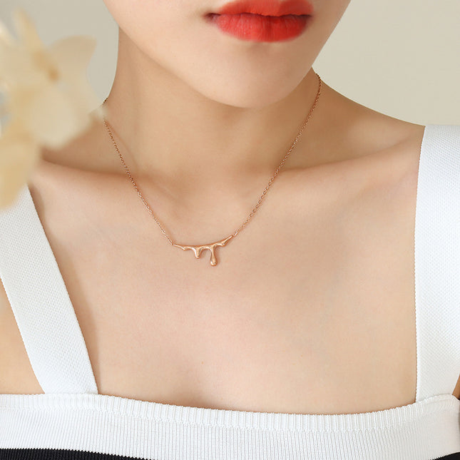 Plum Necklace