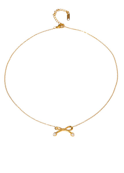 Bow Necklace