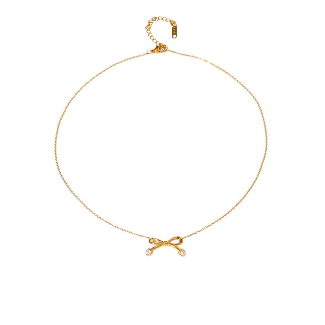 Bow Necklace
