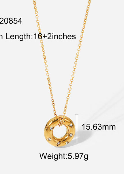 Bagel Necklace