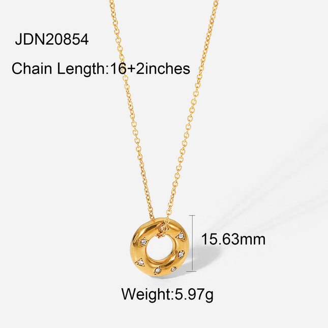 Bagel Necklace