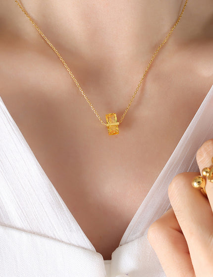 Muffin Necklace