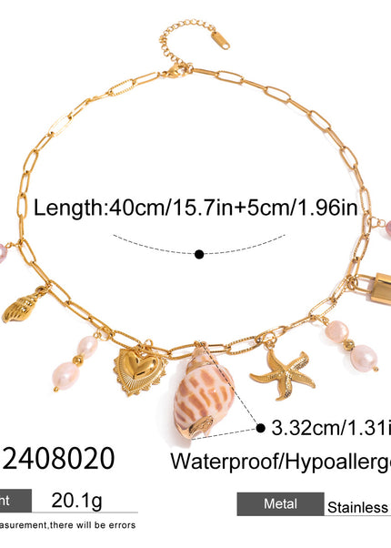 Beach Stack Necklace