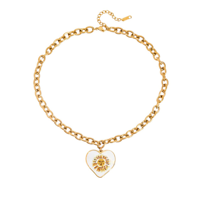 Cream Necklace