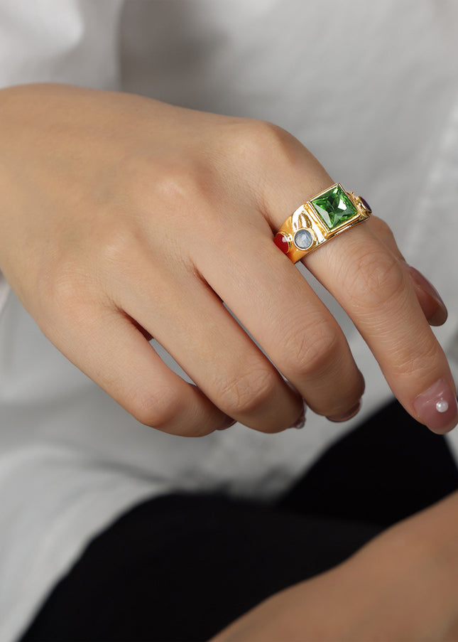 Cyan Ring