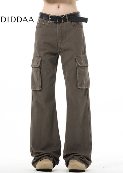 Blue Big Pocket Loose Jeans for Men by MADWITCH - Men’s Jeans